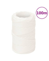 Corde de bateau Blanc complet 2 mm 100 m Polypropylène | Mobilier & Déco