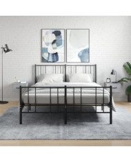 Tables de chevet murales 2 pcs gris béton 35x35x20 cm | Mobilier & Déco