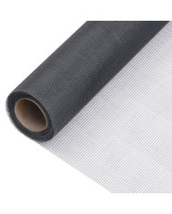 Écran en treillis Fibre de verre 100x2000 cm Gris | Mobilier & Déco