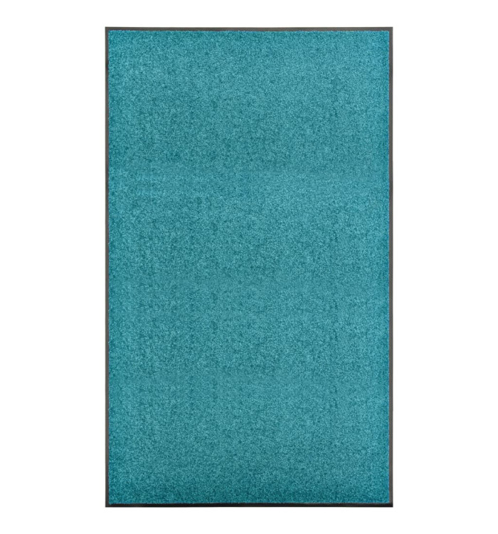 Paillasson lavable Cyan 90x150 cm | Mobilier & Déco
