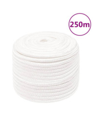 Corde de bateau Blanc complet 12 mm 250 m Polypropylène | Mobilier & Déco