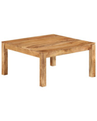 Table basse 80x80x40 cm Bois d'acacia massif | Mobilier & Déco