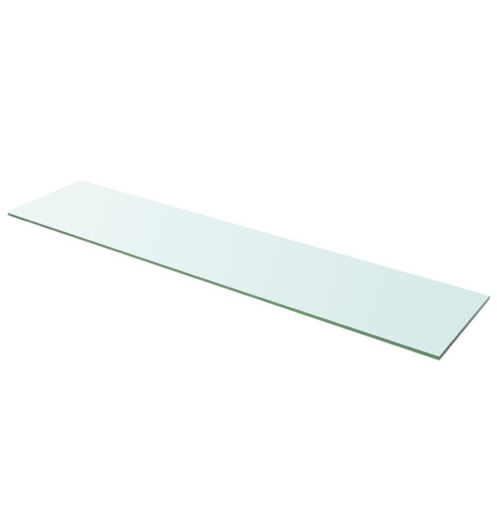 Panneau pour étagère Verre transparent 110 x 25 cm | Mobilier & Déco