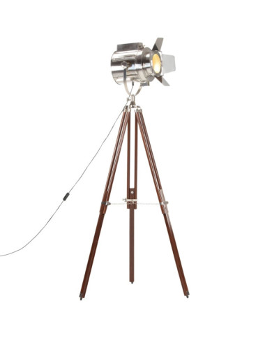 Lampadaire à trépied bois de manguier massif 180 cm | Mobilier & Déco
