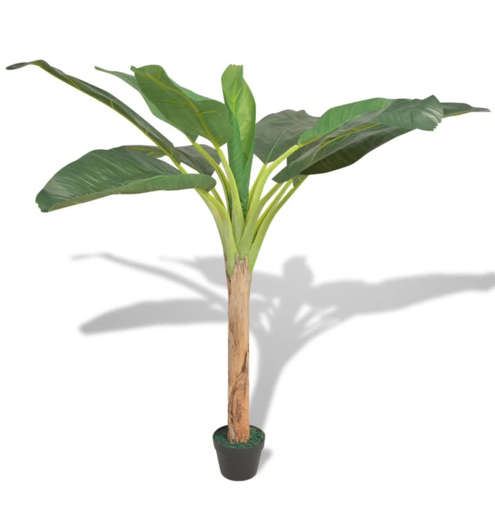 Bananier artificiel avec pot 150 cm Vert | Mobilier & Déco