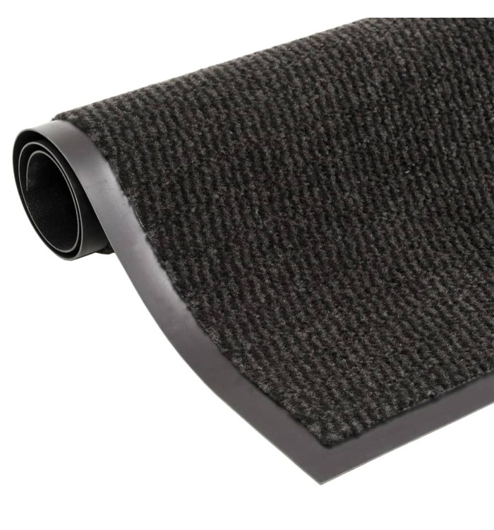 Paillasson touffeté 60x150 cm Noir | Mobilier & Déco