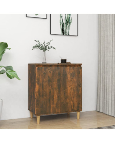 Buffet Chêne fumé 60x35x70 cm Bois d'ingénierie | Mobilier & Déco