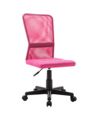Chaise de bureau Rose 44x52x100 cm Tissu en maille | Mobilier & Déco