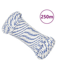 Corde de bateau Blanc 5 mm 250 m Polypropylène | Mobilier & Déco