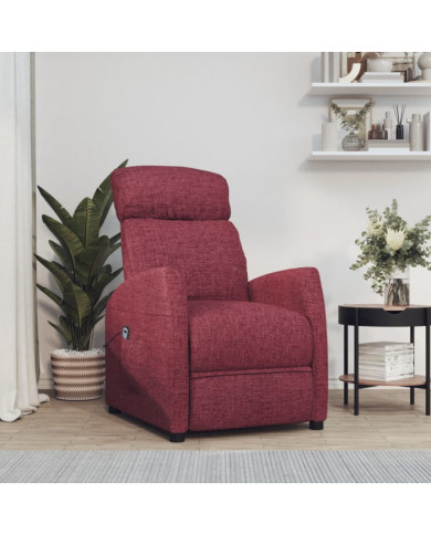 Fauteuil Rouge bordeaux Tissu | Mobilier & Déco