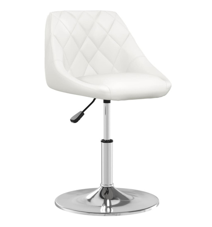 Tabouret de bar Blanc Similicuir | Mobilier & Déco