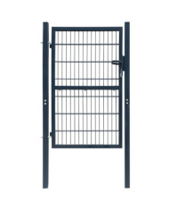 Portillon 2D (simple) Gris anthracite 106x210 cm | Mobilier & Déco
