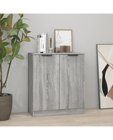 Buffet Sonoma gris 60x30x70 cm Bois d'ingénierie | Mobilier & Déco