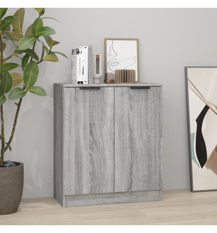 Buffet Sonoma gris 60x30x70 cm Bois d'ingénierie | Mobilier & Déco