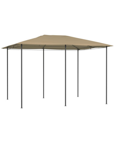 Belvédère 3x4x2,6 m Taupe 160 g/m² | Mobilier & Déco