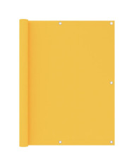 Écran de balcon Jaune 120x500 cm Tissu Oxford | Mobilier & Déco