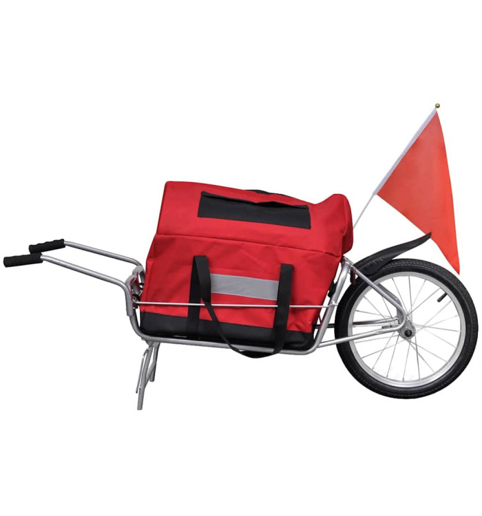 Remorque de vélo à une roue avec sac de rangement | Mobilier & Déco