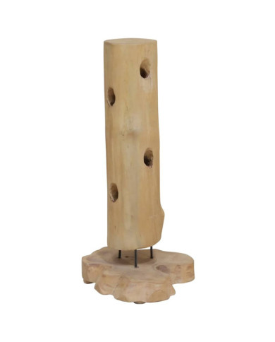 Casier à bouteilles pour 8 bouteilles 40x30x80 cm Teck massif | Mobilier & Déco