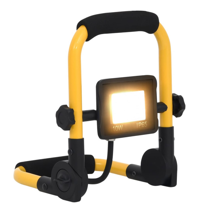 Projecteur à LED avec poignée 10 W | Mobilier & Déco
