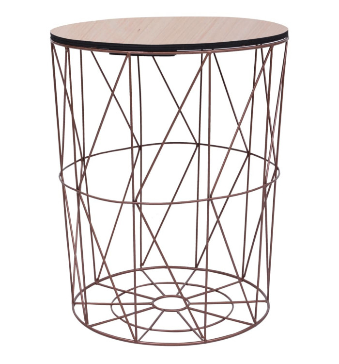 Table basse Cuivre Ø 47 cm | Mobilier & Déco