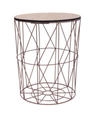 Table basse Cuivre Ø 47 cm | Mobilier & Déco