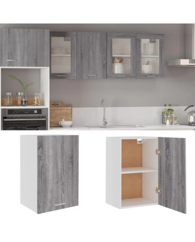 Armoire suspendue "Lyon" Sonoma gris 39,5x31x60 cm | Mobilier & Déco