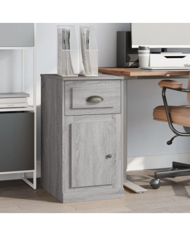 Armoire latérale avec tiroir sonoma gris 40x50x75 cm | Mobilier & Déco