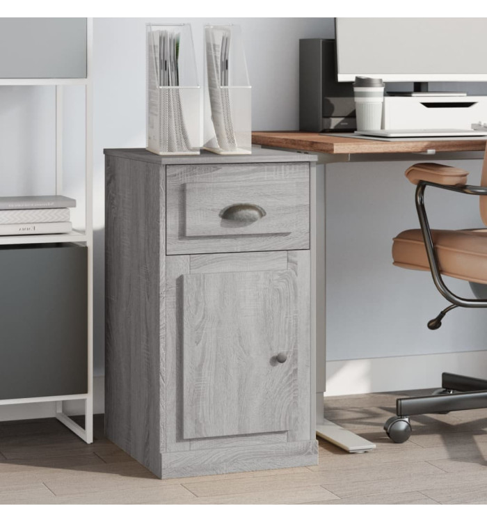 Armoire latérale avec tiroir sonoma gris 40x50x75 cm | Mobilier & Déco