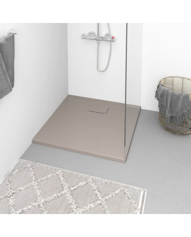 Receveur de douche SMC Marron 90x90 cm | Mobilier & Déco