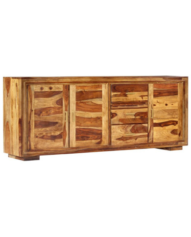 Buffet 200x40x80 cm Bois de Sesham solide | Mobilier & Déco