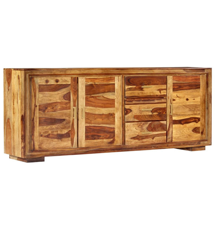 Buffet 200x40x80 cm Bois de Sesham solide | Mobilier & Déco