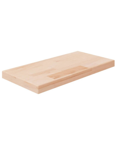 Panneau d'étagère 40x20x2,5 cm Bois de chêne massif non traité | Mobilier & Déco