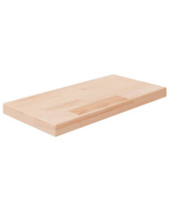 Panneau d'étagère 40x20x2,5 cm Bois de chêne massif non traité | Mobilier & Déco