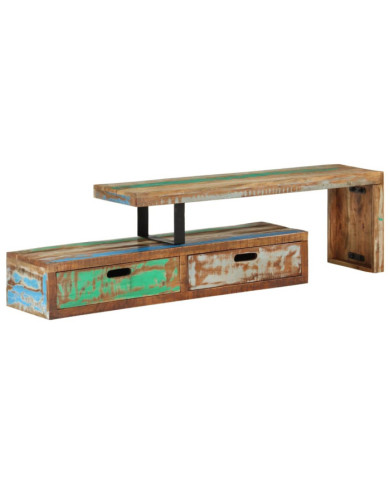 Meuble TV Bois de récupération massif | Mobilier & Déco