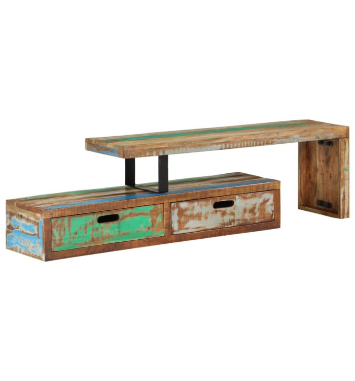 Meuble TV Bois de récupération massif | Mobilier & Déco