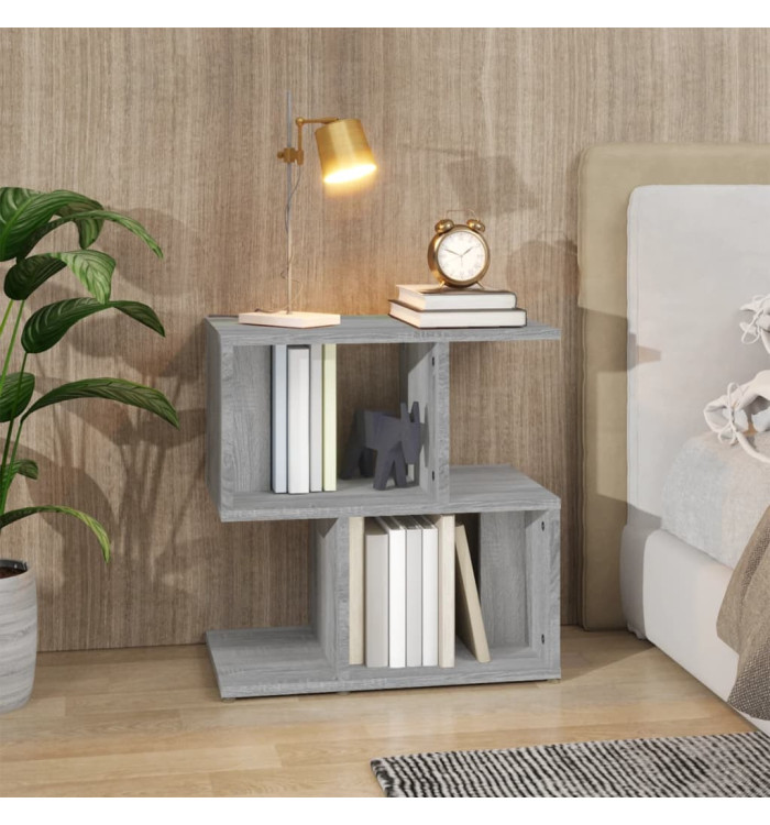 Table de chevet Sonoma gris 50x30x51,5 cm Bois d'ingénierie | Mobilier & Déco
