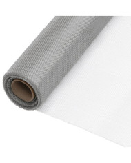 Écran en treillis Acier inoxydable 60x1000 cm Argenté | Mobilier & Déco