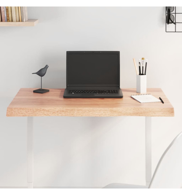 Dessus de table bois massif traité bordure assortie | Mobilier & Déco