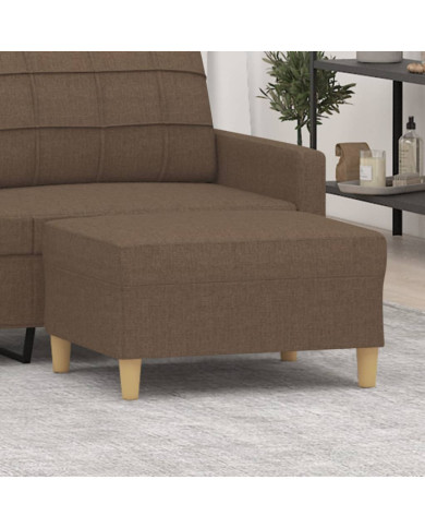 Repose-pied Marron 70x55x41 cm Tissu | Mobilier & Déco