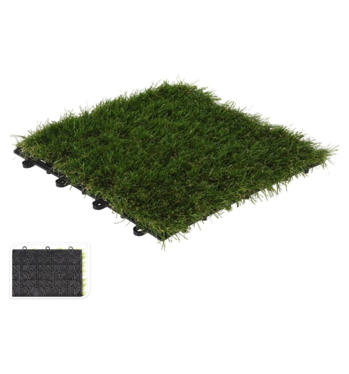 ProGarden Kit de carreaux de gazon artificiel 6 pcs | Mobilier & Déco