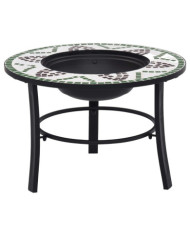 Foyer mosaïque Vert 68 cm Céramique | Mobilier & Déco