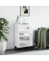 Buffet haut blanc 57x35x90 cm bois d'ingénierie | Mobilier & Déco