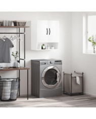 Armoire murale Blanc brillant 60x31x70 cm Bois d'ingénierie | Mobilier & Déco