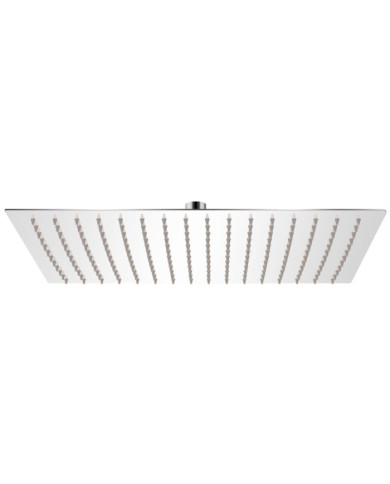 Tête de douche plongeante rectangulaire acier inoxydable | Mobilier & Déco