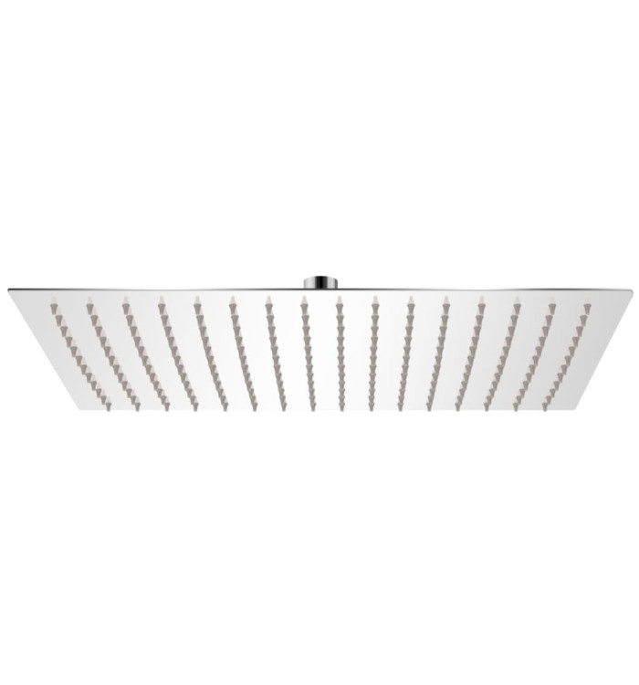 Tête de douche plongeante rectangulaire acier inoxydable | Mobilier & Déco