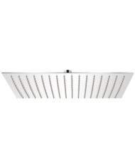 Tête de douche plongeante rectangulaire acier inoxydable | Mobilier & Déco