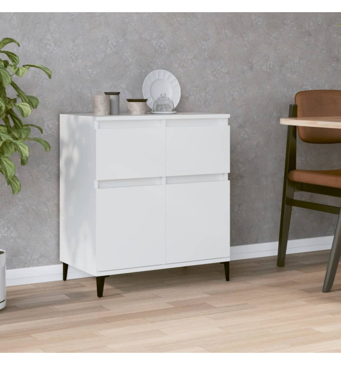 Buffet Blanc 60x35x70 cm Bois d'ingénierie | Mobilier & Déco
