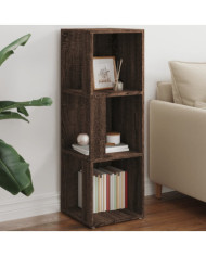 Armoire d'angle Chêne marron 33x33x100 cm Bois d'ingénierie | Mobilier & Déco