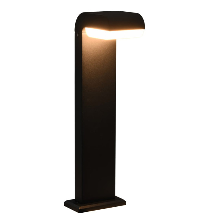 Lampe LED d'extérieur 9 W Noir Ovale | Mobilier & Déco
