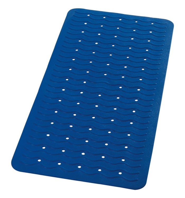 RIDDER Tapis de bain antidérapant Playa 80 x 38 cm Néon bleu 68303 | Mobilier & Déco
